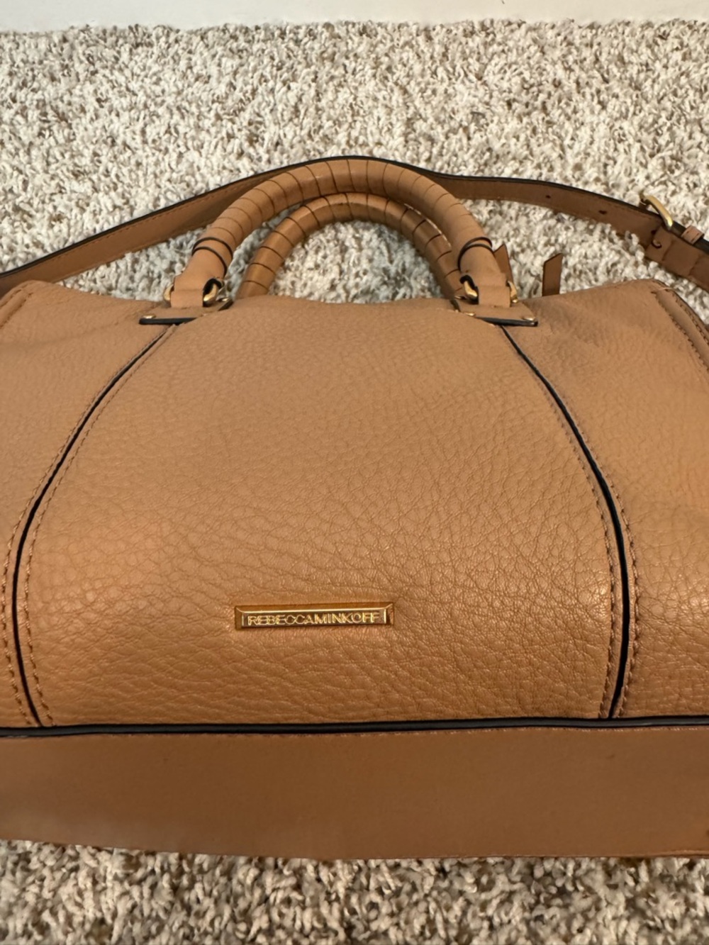 Rebecca Minkoff Leather Bag in Tan - Picture 4 of 9